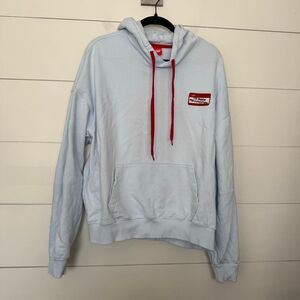 Ikon Women’s Adult Medium Blue Reason for Everything Sweatshirt Hoodie